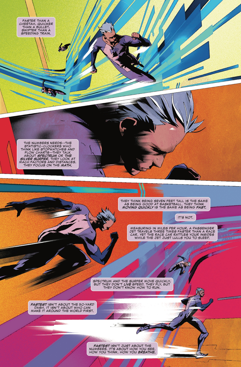 Illustration for article titled This Quicksilver: No Surrender #1 exclusive sends a speedster outside of time